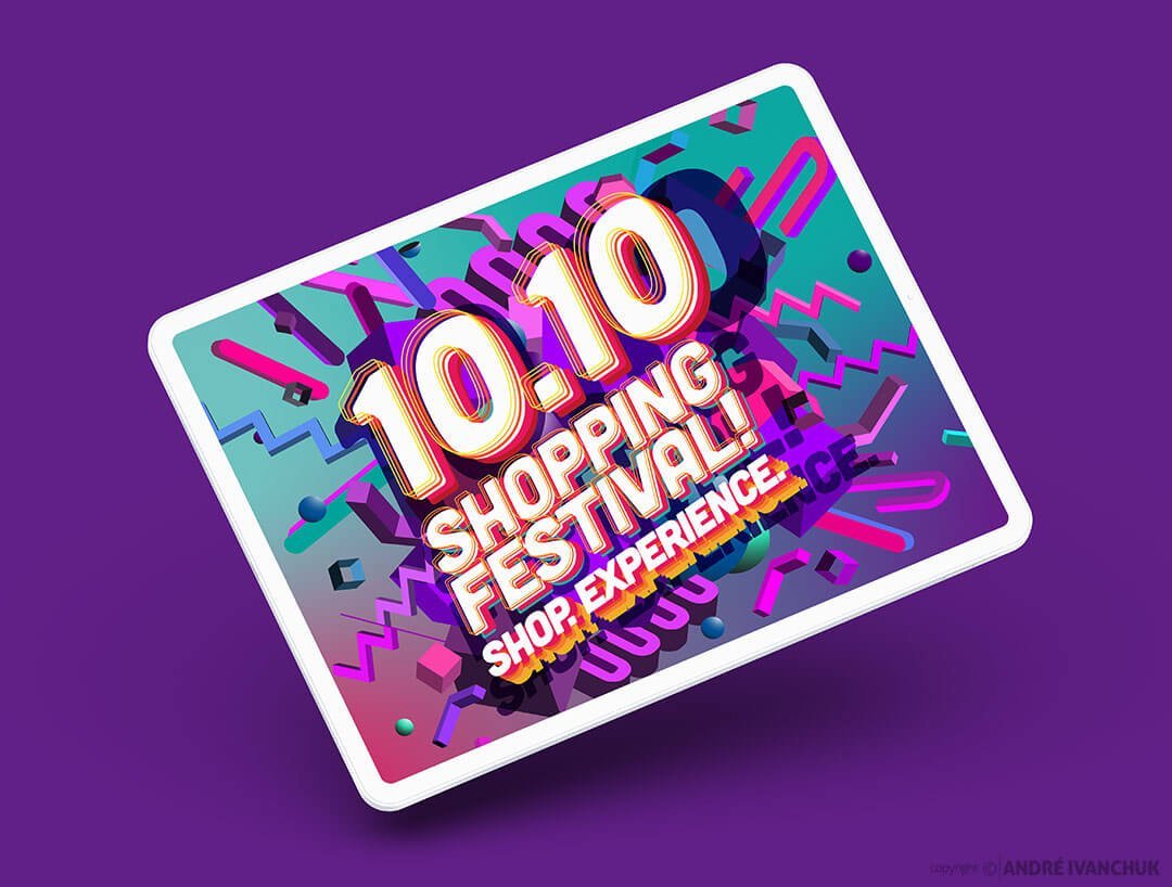 10 10 Shopping Festival Branding Social Media Marketing and Promotion 04 LR