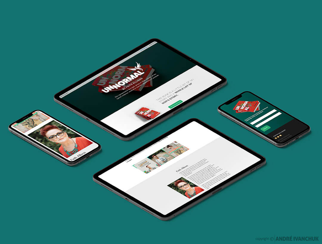 Andre-Ivanchuk-Faith Allison UNNORMAL book cover design illustration author writer marketing branding 06 LR