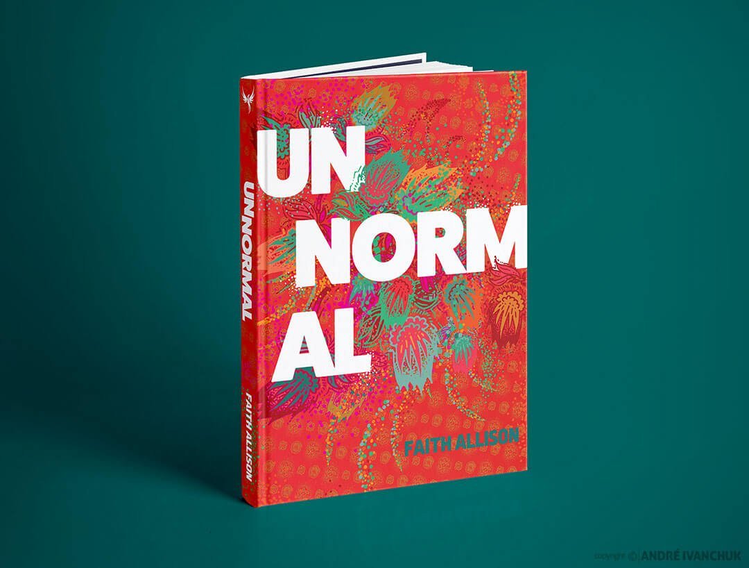 Andre-Ivanchuk-Faith Allison UNNORMAL book cover design illustration author writer marketing branding 13 LR