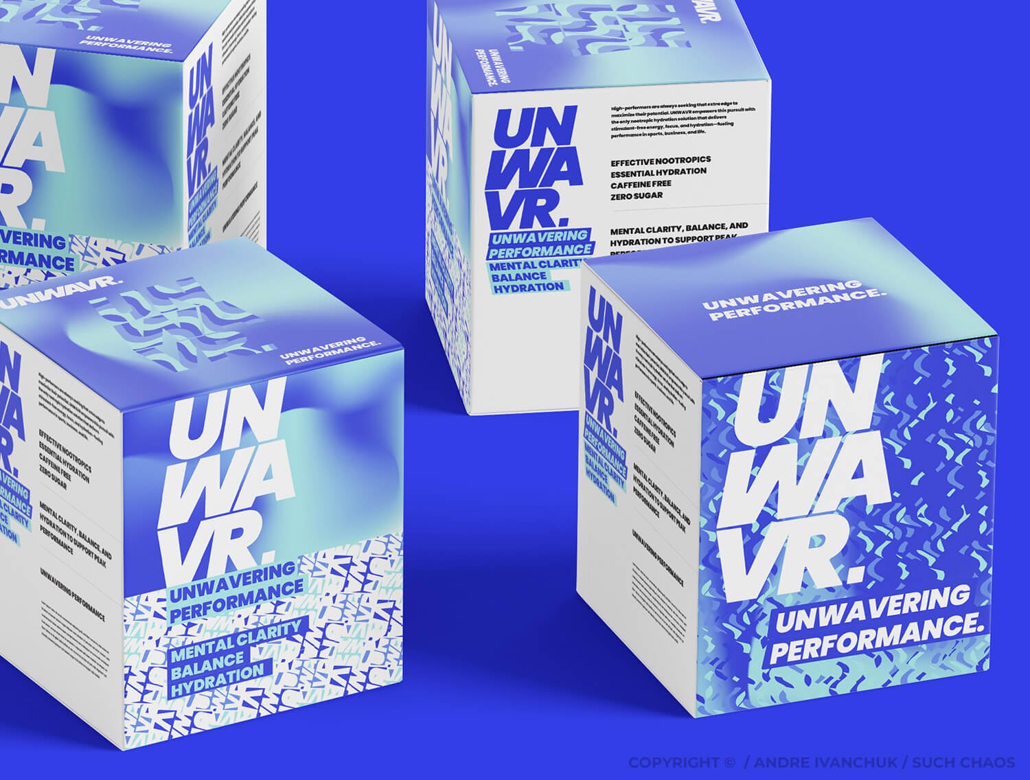 Andre Ivanchuk SUCH CHAOS - UNWAVR Energy Drink Startup Branding Go To Market Website Strategy 12