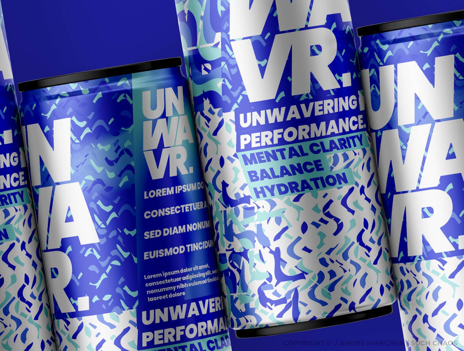 Andre Ivanchuk SUCH CHAOS - UNWAVR Energy Drink Startup Branding Go To Market Website Strategy 14