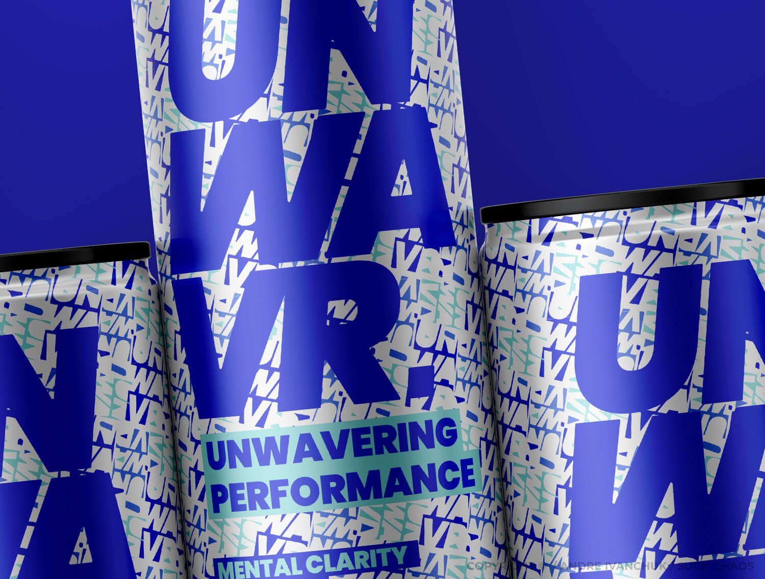 Andre Ivanchuk SUCH CHAOS - UNWAVR Energy Drink Startup Branding Go To Market Website Strategy 18