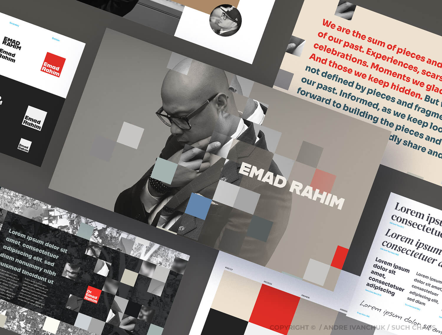 Andre Ivanchuk Such Chaos - Dr. Emad Rahim Author Speaker Personal Branding Positioning Website Design 05