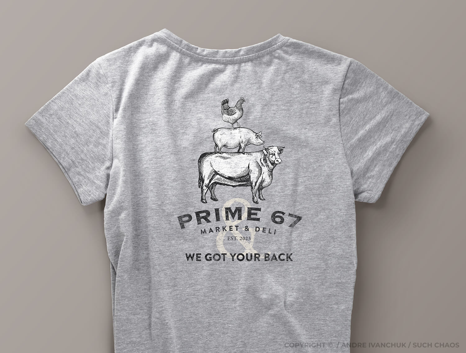Andre Ivanchuk Such Chaos Prime 67 Market & Deli Morrisville, NY - Restaurant Deli Branding Marketing Design and Strategy 01