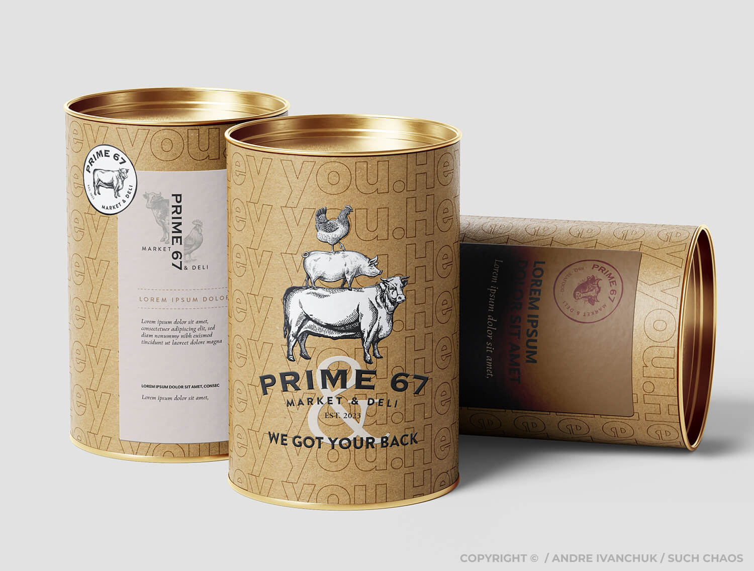 Andre Ivanchuk Such Chaos Prime 67 Market & Deli Morrisville, NY - Restaurant Deli Branding Marketing Design and Strategy 09