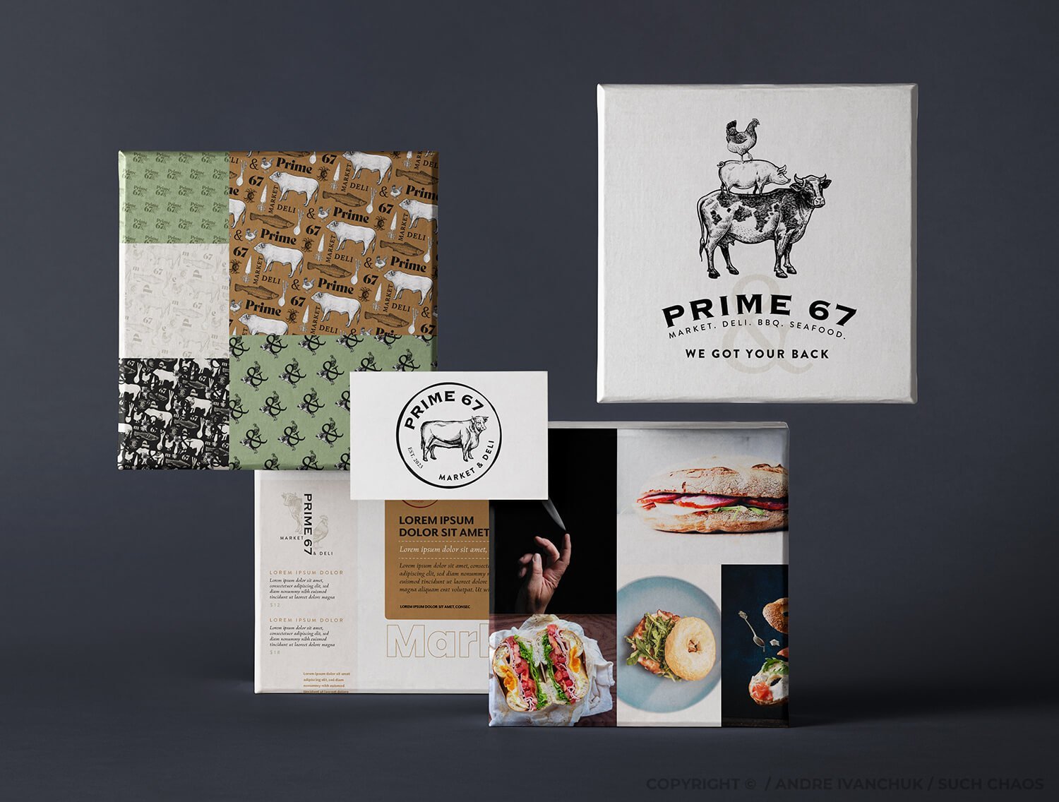 Andre Ivanchuk Such Chaos Prime 67 Market & Deli Morrisville, NY - Restaurant Deli Branding Marketing Design and Strategy 12