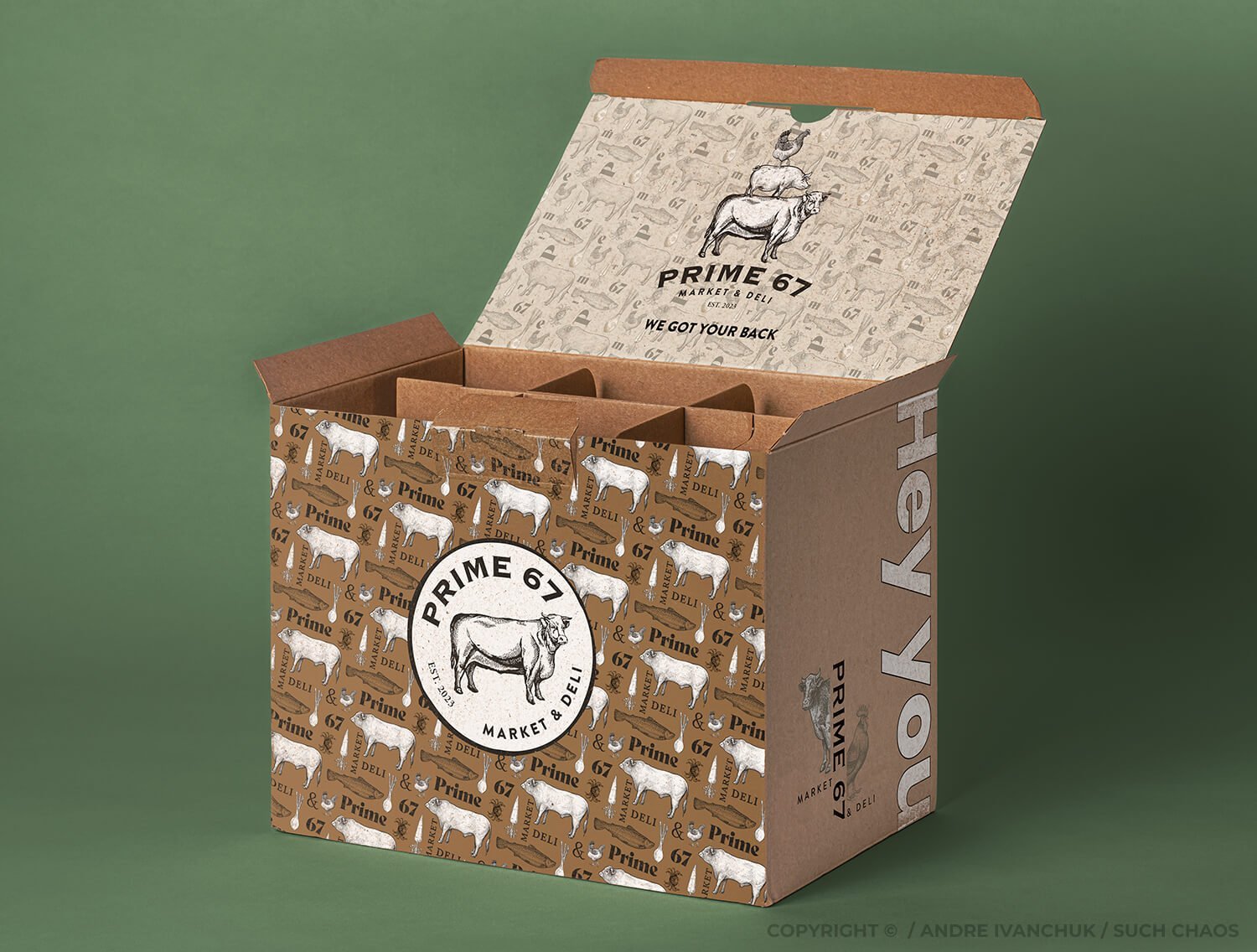 Andre Ivanchuk Such Chaos Prime 67 Market & Deli Morrisville, NY - Restaurant Deli Branding Marketing Design and Strategy 16