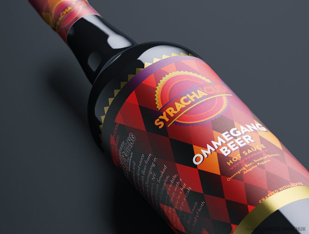 Syracha’cuse Hot Sauce Branding and Packaging Design