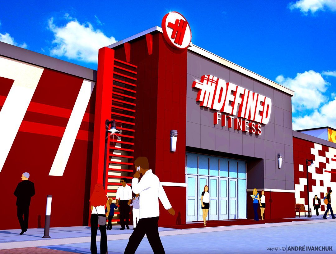 Defined Fitness Storefront Design